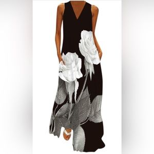 Long Summer Dress With Pockets!!